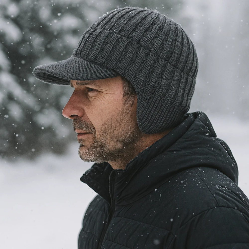 Fjordwarm – Cappello Invernale Scandinavo con Paraorecchie (unisex, taglia unica)