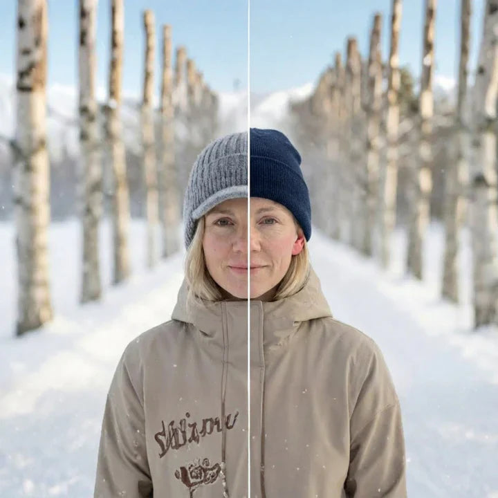 Fjordwarm – Cappello Invernale Scandinavo con Paraorecchie (unisex, taglia unica)